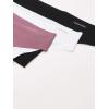 imageCalvin Klein Womens Invisibles Seamless Thong Panties 3 PackBlack W Smoke Logo White W Light Caramel Logo Vintage Pink W Smoked Plum Logog