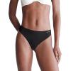 imageCalvin Klein Womens Invisibles Seamless Thong Panties 3 PackIris OrchidCedarBlack