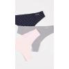 imageCalvin Klein Womens Invisibles Seamless Thong Panties 3 PackLight CaramelNymphs ThighCovet