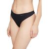 imageCalvin Klein Womens Invisibles Seamless Thong Panties 3 PackSatelliteRain DanceBlack