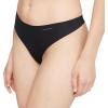 imageCalvin Klein Womens Invisibles Seamless Thong Panties 3 PackSpeakeasyLight CaramelBlack