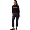 imageCalvin Klein Womens Logo Mockneck SweaterBlack