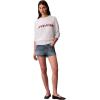 imageCalvin Klein Womens Logo Mockneck SweaterSilver Haze