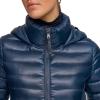imageCalvin Klein Womens Long LightWeight Puffer JacketLightweight Shine Slate Blue