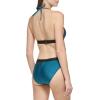 imageCalvin Klein Womens Low Waisted Elastic Logo Triangle Bikini SetCypress Shimmer
