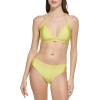 imageCalvin Klein Womens Low Waisted Elastic Logo Triangle Bikini SetPear Shimmer
