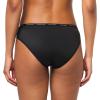 imageCalvin Klein Womens Luxe Comfort Micro Stretch Bikini Panties 3 PackBlack Syrah  Subdued