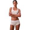 imageCalvin Klein Womens Modern Cotton Boyshort PantyOatmeal Heather