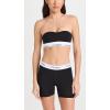 imageCalvin Klein Womens Modern Cotton Lightly Lined Bandeau BraBlack