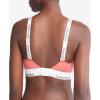 imageCalvin Klein Womens Modern Cotton Lightly Lined BraletteCalypso Coral