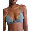 imageCalvin Klein Womens Modern Cotton Lightly Lined Triangle Wireless BraletteBlue Performance