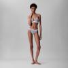 imageCalvin Klein Womens Modern Cotton Lightly Lined Triangle Wireless BraletteGrey Heather