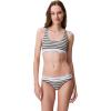 imageCalvin Klein Womens Modern Cotton Stretch Bikini PantyLeader Stripegrey Heather