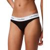 imageCalvin Klein Womens Modern Cotton ThongPantyBlack