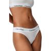 imageCalvin Klein Womens Modern Cotton ThongPantyWhite