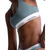 imageCalvin Klein Womens Modern Cotton Unlined Wireless BraletteBlue Performance