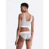 imageCalvin Klein Womens Modern Cotton Unlined Wireless BraletteGrey Heather Longline