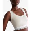 imageCalvin Klein Womens Modern Cotton Unlined Wireless BraletteOatmeal Heather