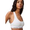 imageCalvin Klein Womens Modern Cotton Unlined Wireless BraletteWhite