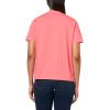 imageCalvin Klein Womens Monogram Logo Crewneck TShirtCoral Paradise
