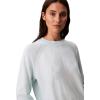 imageCalvin Klein Womens Monogram Logo Mockneck SweaterSerenity