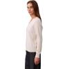 imageCalvin Klein Womens Monogram Logo VNeck SweaterChalk
