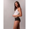imageCalvin Klein Womens Motive Cotton Boyshort Panties 3 PackBlackCharcoal HeatherGrey Heather