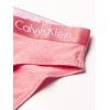 imageCalvin Klein Womens Motive Cotton Multipack Bikini PantyBlackGrey HeatherPomelo Heather