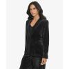 imageCalvin Klein Womens One Button Lux BlazerBlack