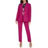 imageCalvin Klein Womens One Button Lux BlazerMulberry