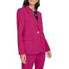 imageCalvin Klein Womens One Button Lux BlazerMulberry