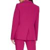 imageCalvin Klein Womens One Button Lux BlazerMulberry