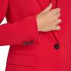 imageCalvin Klein Womens One Button Lux BlazerRed