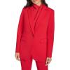 imageCalvin Klein Womens One Button Lux BlazerRed