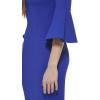 imageCalvin Klein Womens Peplum Sheath DressUltramarine
