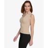 imageCalvin Klein Womens Pleat Neck Sleeveless BlouseNomad