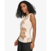 imageCalvin Klein Womens Pleat Neck Sleeveless BlousePristineLuggage