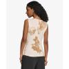 imageCalvin Klein Womens Pleat Neck Sleeveless BlousePristineLuggage