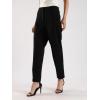 imageCalvin Klein Womens Ponte Cropped Straight PantsBlack