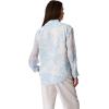 imageCalvin Klein Womens Printed Classic ButtonDown ShirtSurf Blue