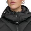 imageCalvin Klein Womens Quilted Puffer JacketQuilted Hood Black