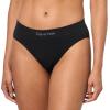 imageCalvin Klein Womens Seamless Rib Brief 3 PackBlackAshford GreyNymphs Thigh