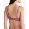 imageCalvin Klein Womens Seductive Comfort with Lace Demi BraCrushed Berry