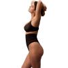 imageCalvin Klein Womens Shapewear Secure Sculpt HighWaist Thong PantyBlack