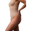 imageCalvin Klein Womens Shapewear Secure Sculpt HighWaist Thong PantyCedar