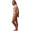 imageCalvin Klein Womens Shapewear StayPut Mesh HighWaist Thong PantyCedar