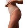 imageCalvin Klein Womens Shapewear StayPut Mesh HighWaist Thong PantyCedar
