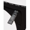 imageCalvin Klein Womens Signature Cotton Logo Stretch Thong Panties MultipackWhiteBlackGrey HeatherTemperPolarity