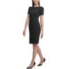 imageCalvin Klein Womens Solid Knee Length DressBlack