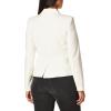 imageCalvin Klein Womens Two Button Lux Blazer Petite Standard ampamp PlusCream